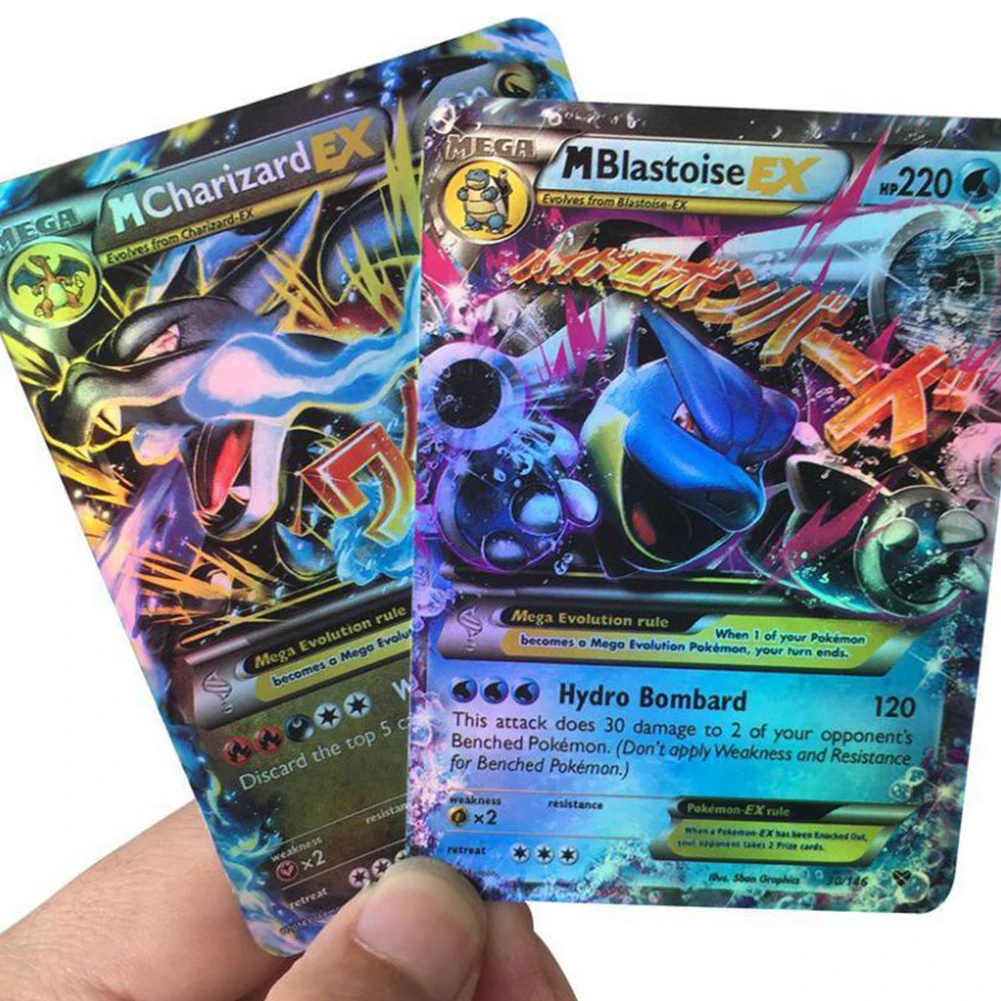 

Карты Pokemon Shining TCG EX MEGA Vmax Mega Energy, 100 шт.