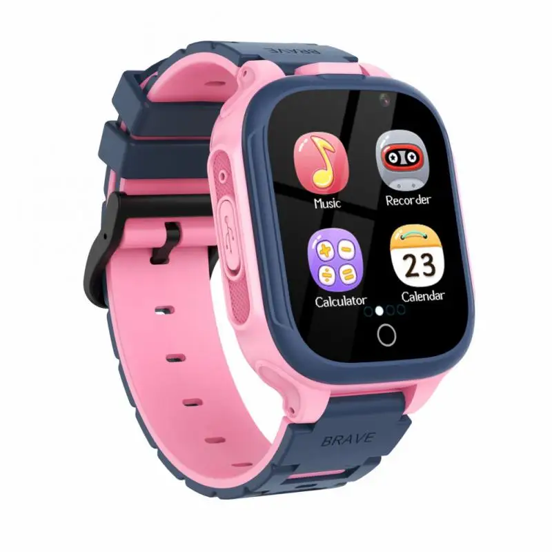 

Smart Watch Pedometer Alarm Baby Watch With Remote Monitoring Kids Children 1.54 Inches Birthday Gifts For Kids Dual Camera