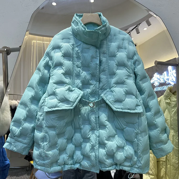 New Women Down Jacket Casual Style Autumn Winter Coats And Parkas Female Outwear