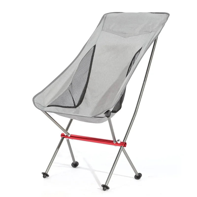 

Detachable Portable Folding Moon Chair Outdoor Camping Chairs Beach Fishing Chair Ultralight Travel Hiking Picnic Seat Tools