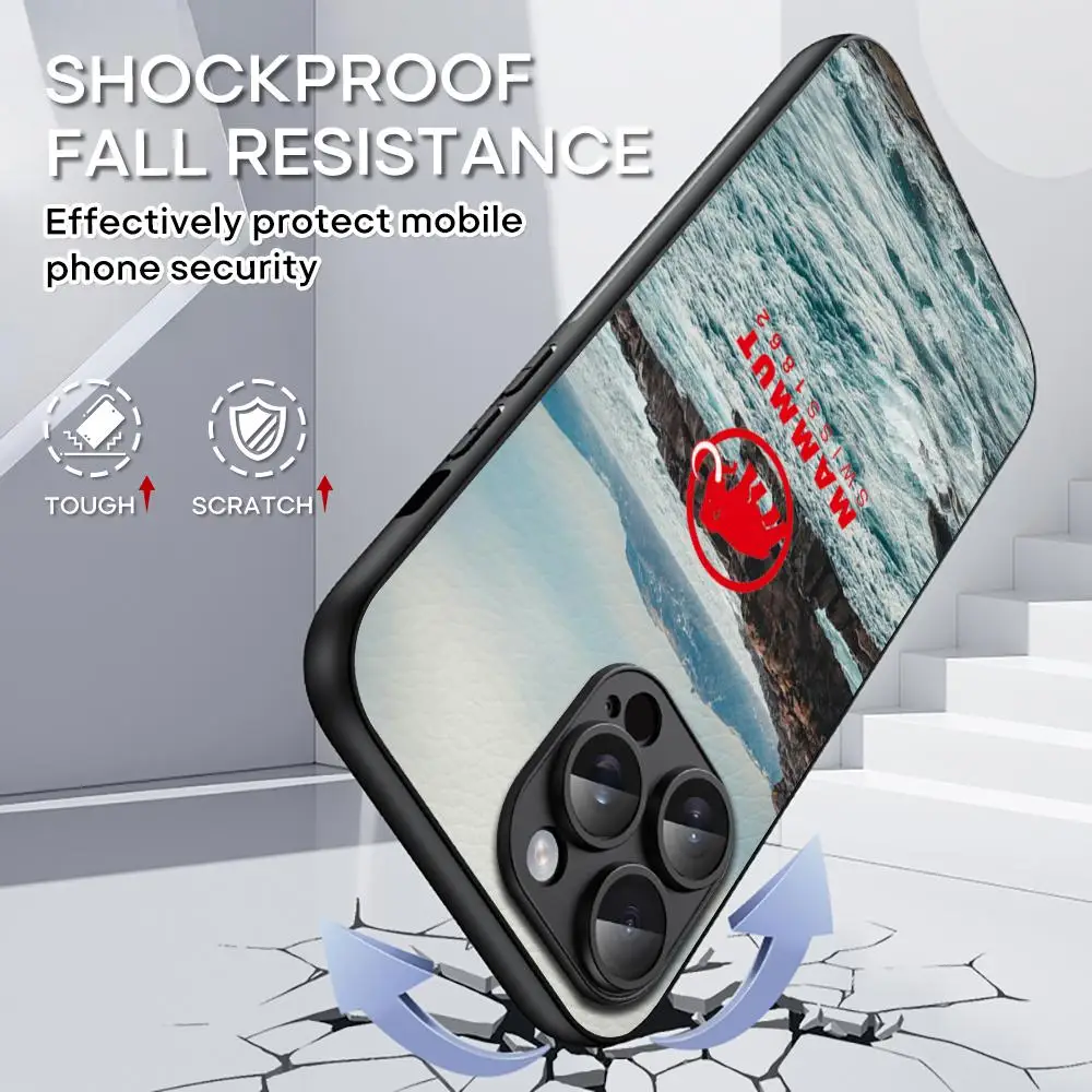 Фото Чехол для телефона для iPhone 17, 16, 15, 14, 13, 12, 11 Plus Pro Max, роскошный M-Mammuts-S, роскошная роскошная магнитная овчина высокого класса №3