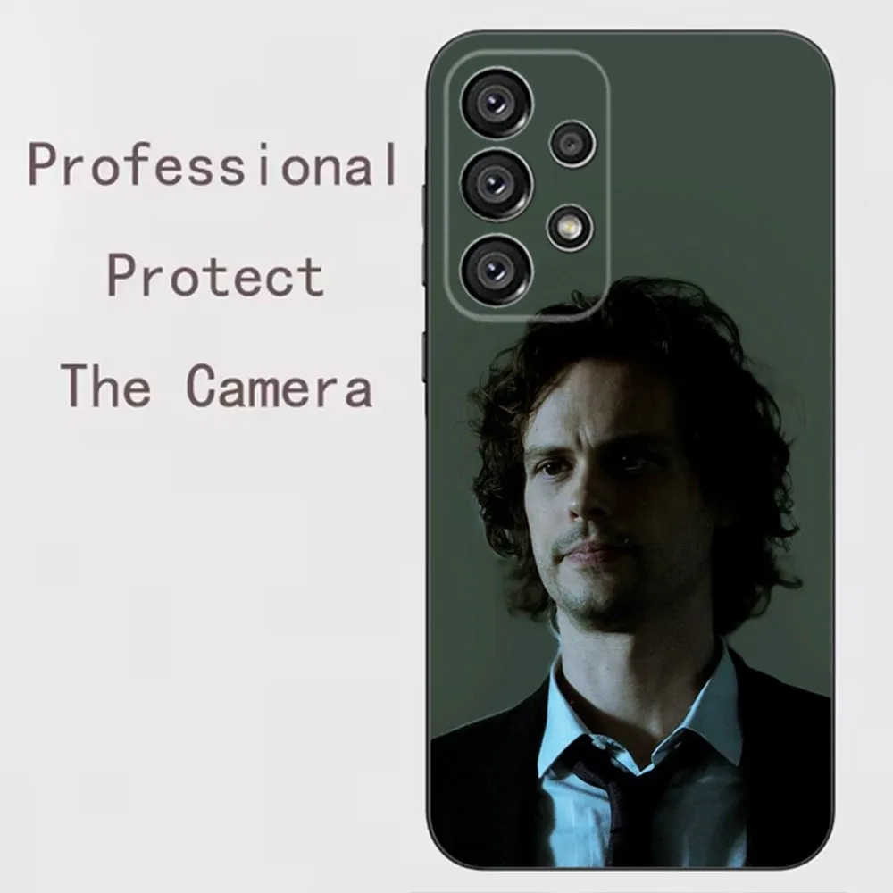 Matthew Spencer Reid Phone Case For Samsung Galaxy A13 A21s A22 A31 A32 A52 A53 A71 A80 A91 Soft Black Shell