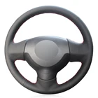 Искусственная кожа черного цвета ручной работы для Mitsubishi Lancer X 10 2007-2015 Outlander 2006-2013 ASX 2010-2015