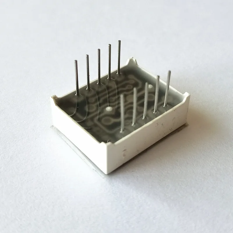 10 шт. 0 4-дюймовый 2-битный цифровой модуль зеленовато-желтого света KYX-4201AW/BW 20*16*7 мм