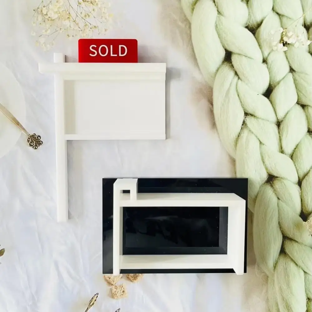 Продается знак держатель для визитных карточек в недвижимости съемная