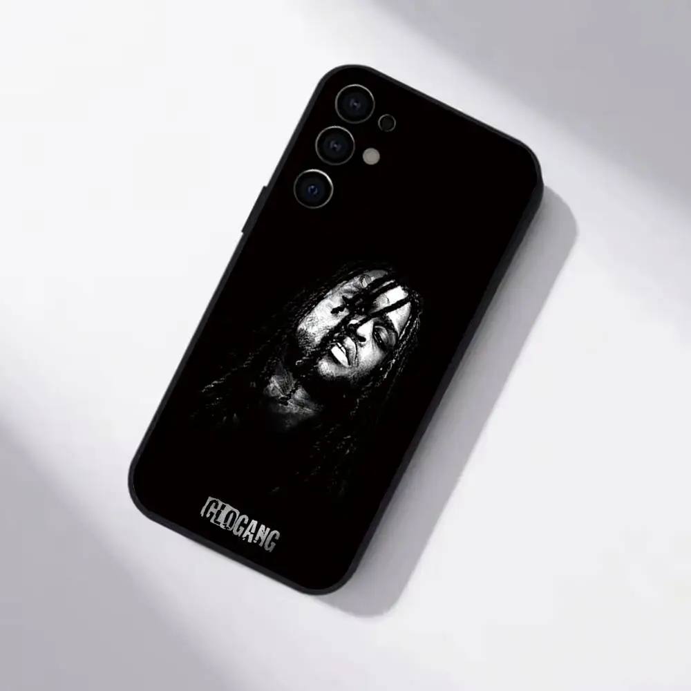 Фото Чехол для телефона Rapper C-Chief Keef, черный, силиконовый, мягкий, для Samsung S25, S24, S21, S22, S23, S30, Ultra, S20, Plus, Fe, Lite №2