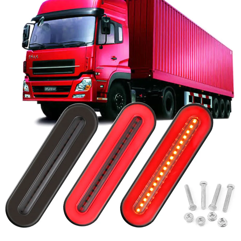 

3 в 1, светодиодный водонепроницаемый задний фонарь для грузовика и прицепа