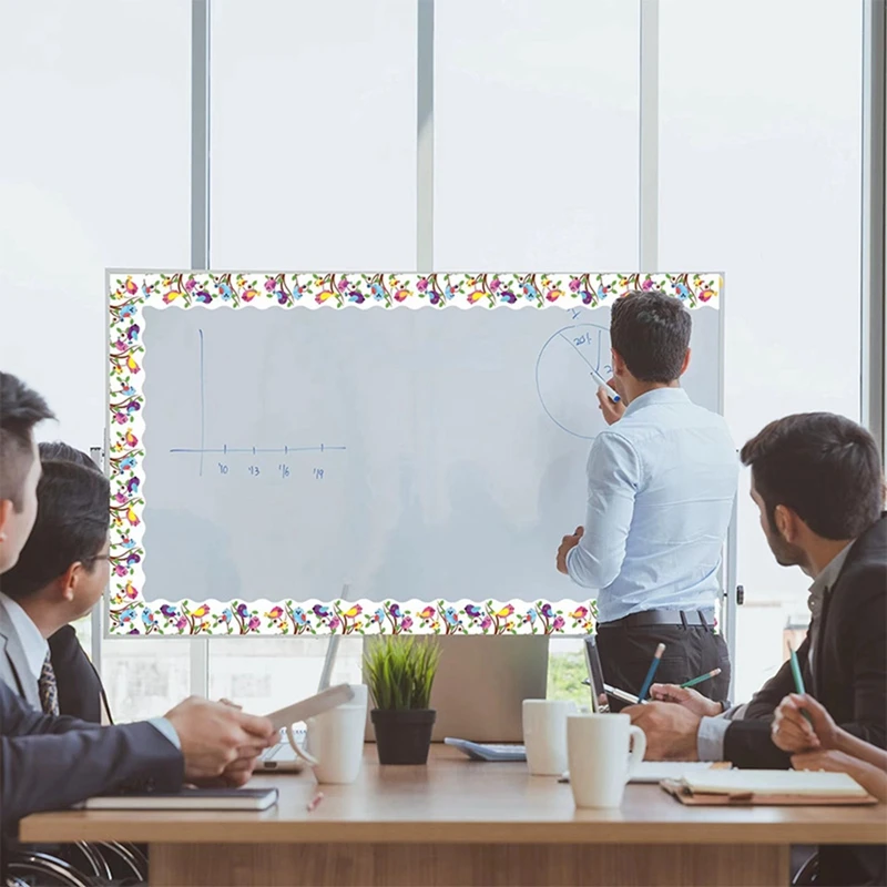 1 рулон доски для объявлений границы птица доска наклейка украшение как показано