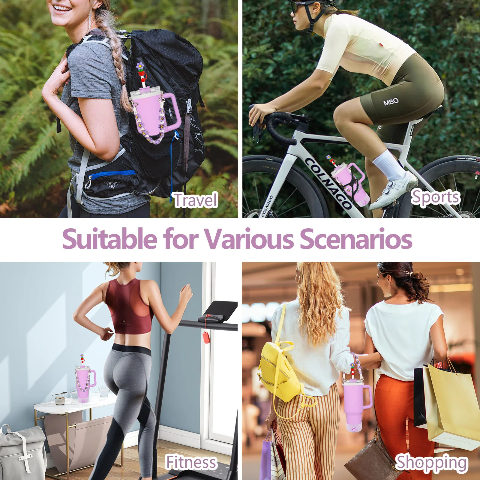 Набор Из 5 Аксессуаров Для Бутылок С Водой Stanley — 1 Ремешок Бутылки Рукав