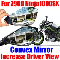 for kawasaki z900 z 900 ninja 1000sx 1000 sx accessories convex mirror increase rearview mirrors side rear mirror view vision