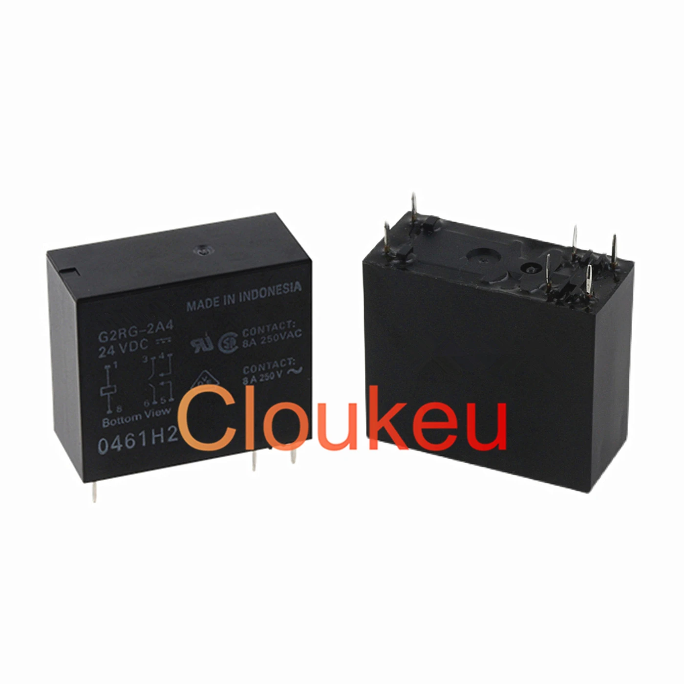 

Реле G2RG-2A4-5V 12VDC 8A 6pin