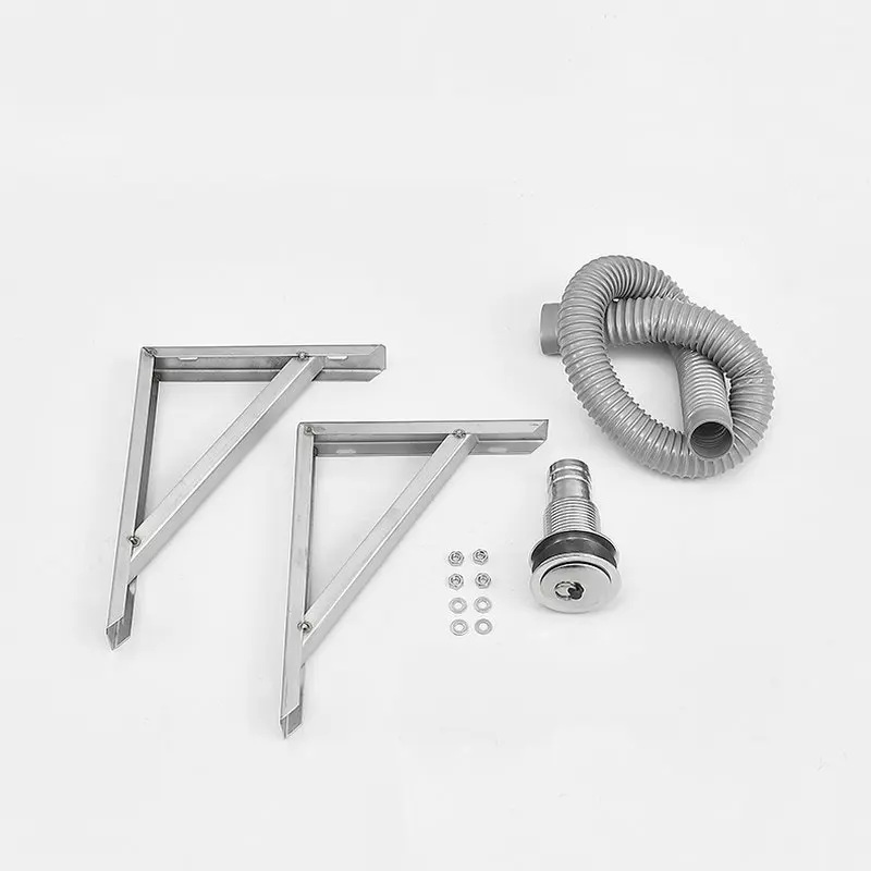 Настенная раковина из нержавеющей стали 304 для ванной комнаты кухонная с