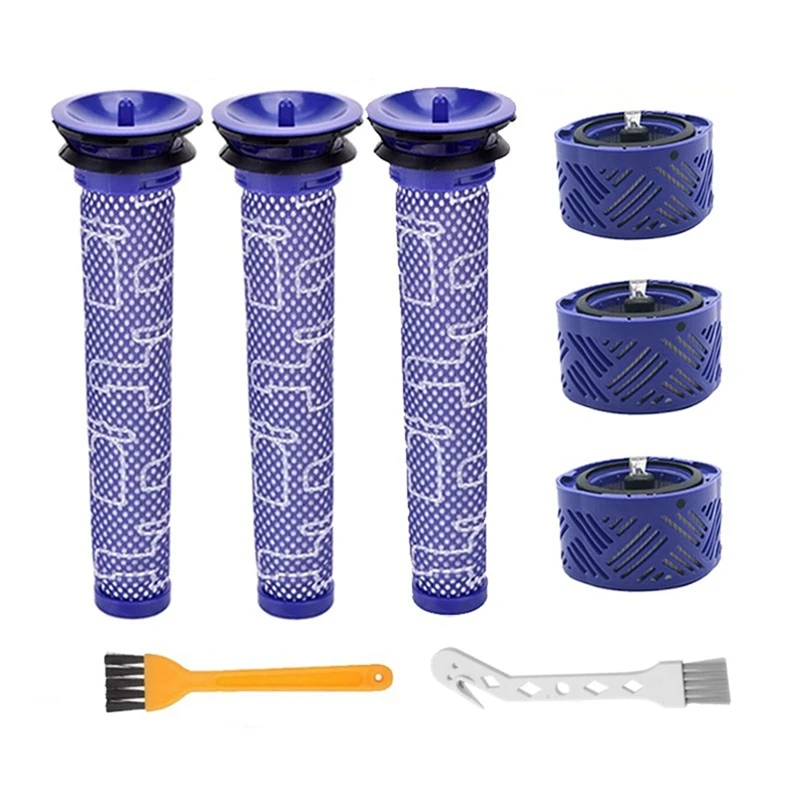 

For Dyson V6 Absolute Cordless Stick Vacuum Cleaner Replacement Spare Parts Pre-Filter Hepa Filter 965661-01 966741-01