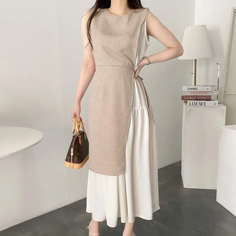 Женский винтажный сарафан без рукавов кружевное платье с открытой спиной и