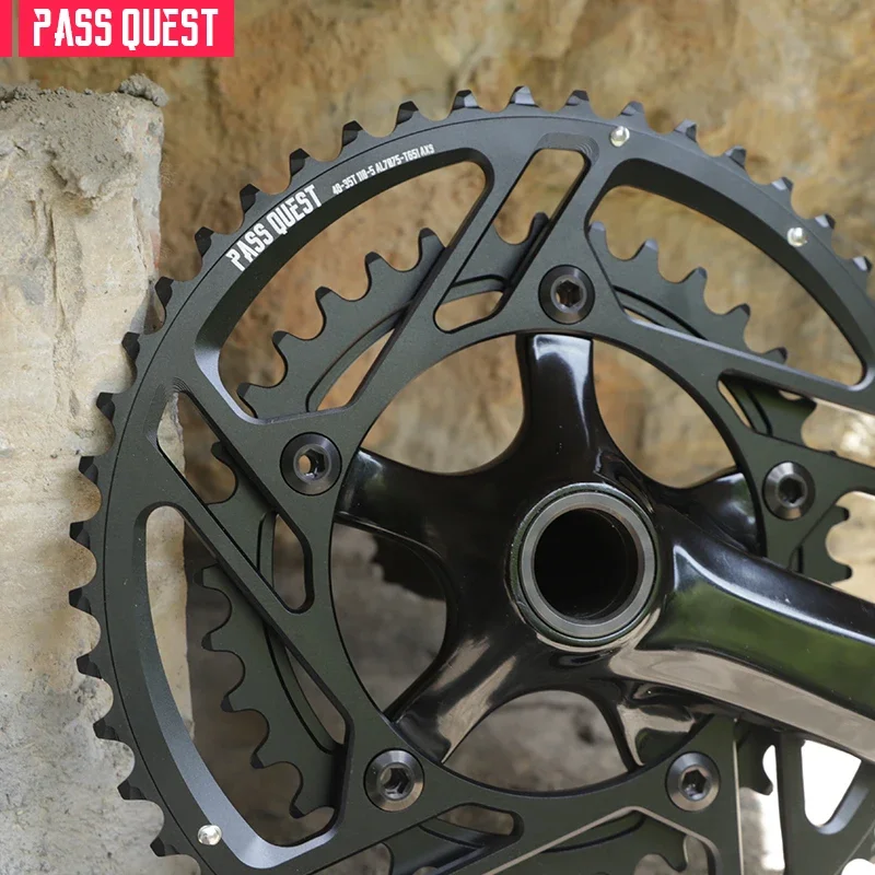 Звездочка для велосипеда Shimano SRAM AXS 5 болтов дюймов 110BCD 46/33T 48/35T 50/37T 52/39T 12 Скоростей