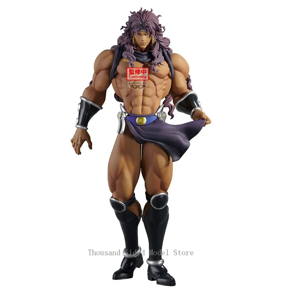 Фото В наличии оригинальные Banpresto JoJo Bizarre Adventure Sentou Chouryuu Mometria Kars Joseph Joestar 22 см аниме модель игрушки №3