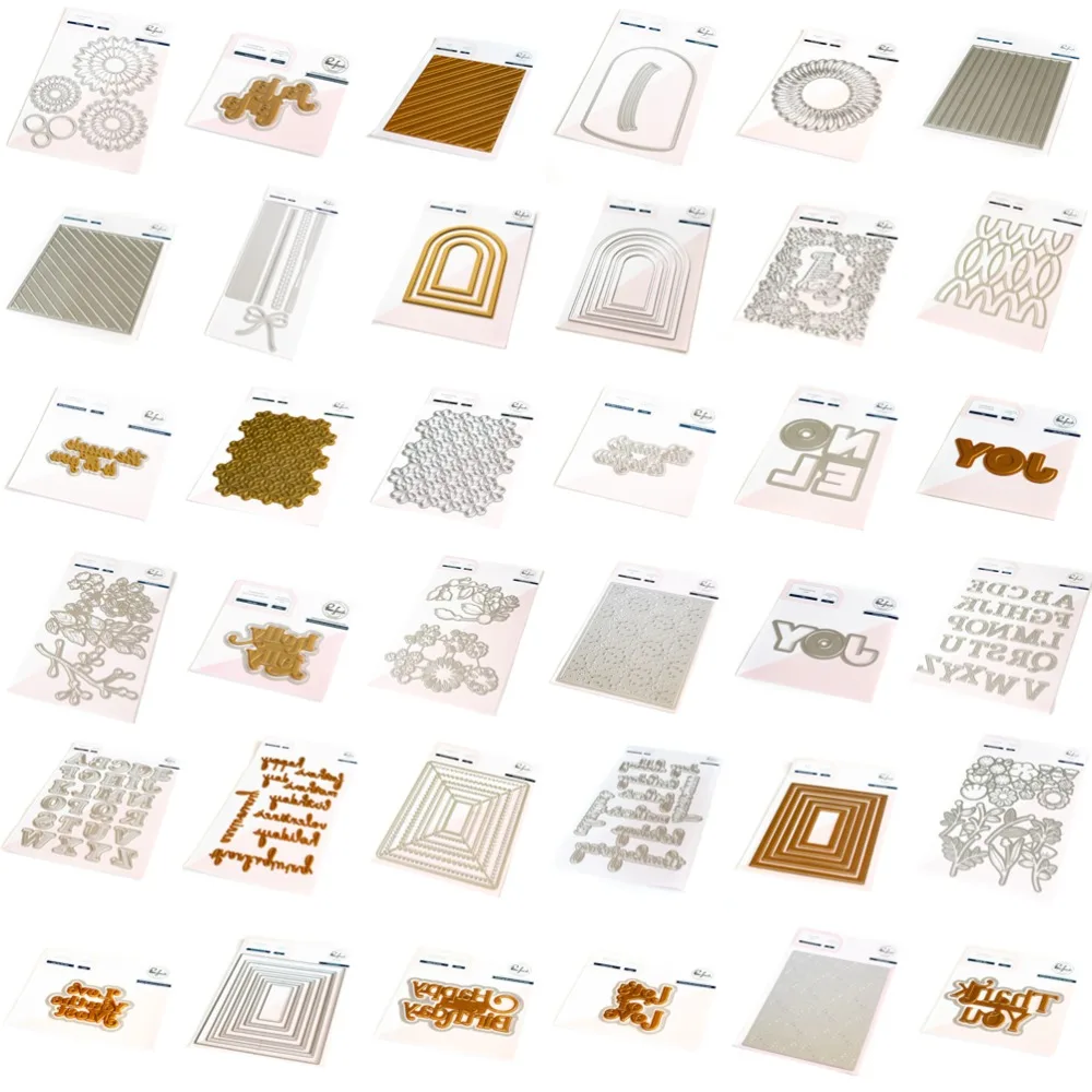 Большая распродажа вырубные штампы горячая фольга кольца для скрапбукинга и