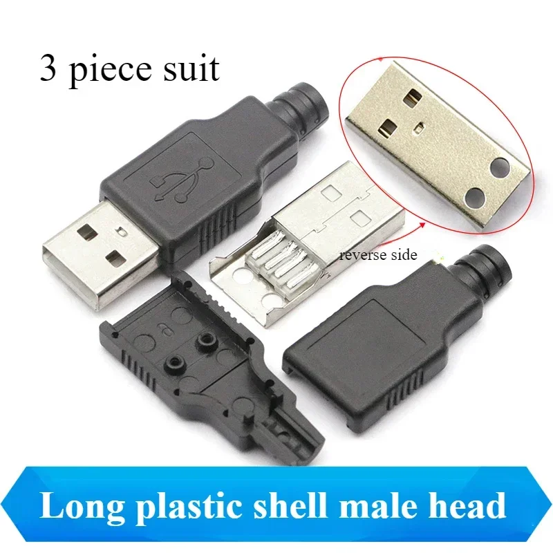 

USB2.0 A Беспаечный разъем 4-контактный 8-контактный разъем USB3.0 «папа-мама» используется для подключения линии передачи данных мобильных телефонов