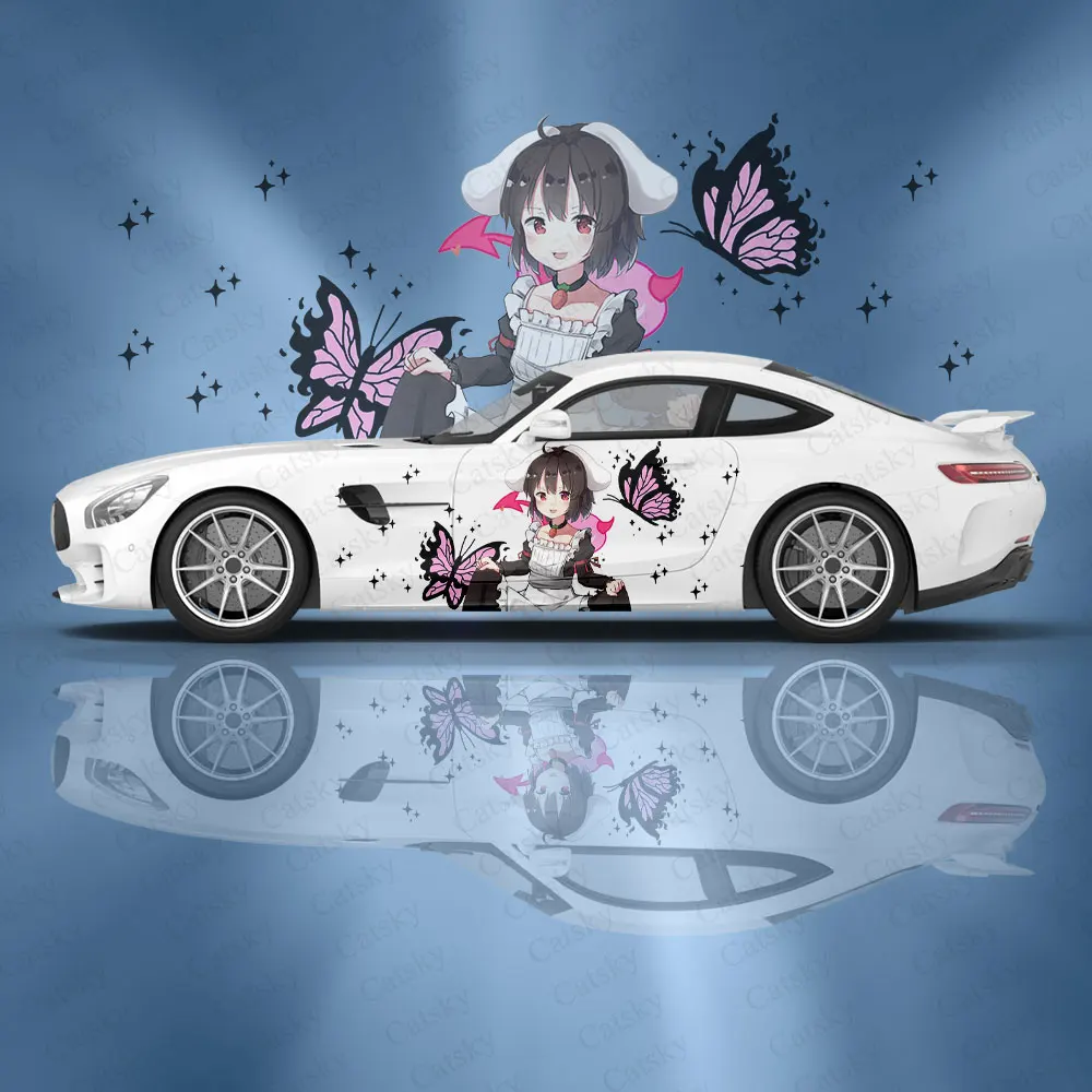 Tewi Inaba аниме Автомобильная наклейка цветок виниловые автомобильные наклейки
