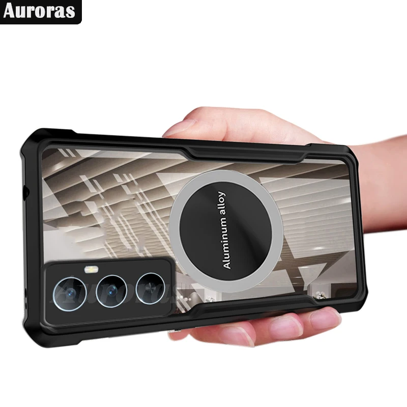 Автомобильный чехол Auroras для Realme C65 C67 C63 C55 c53 магнитная подушка теплоотдачи