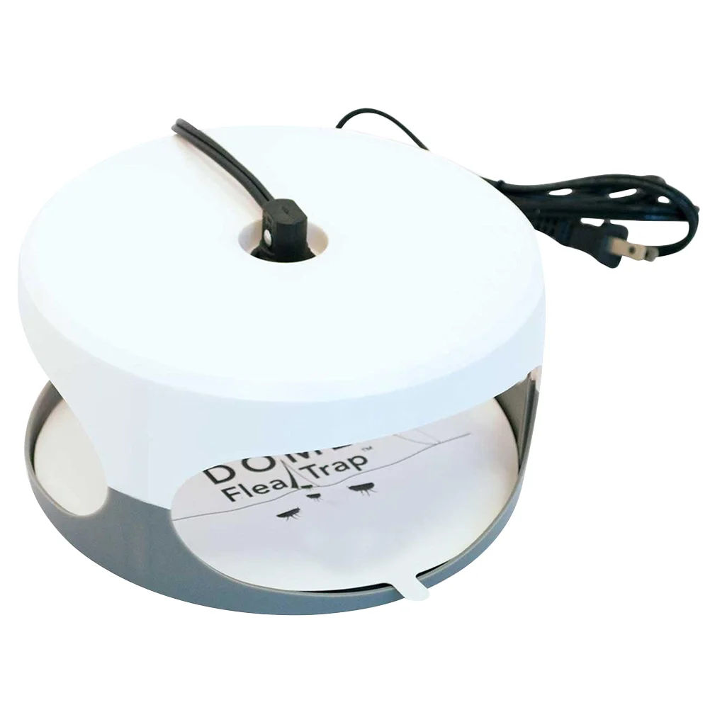 

Flea Trap Insect Traps Indoor Natural Killer Capture Pet Infestation Treatment Abs Bed Bug Light