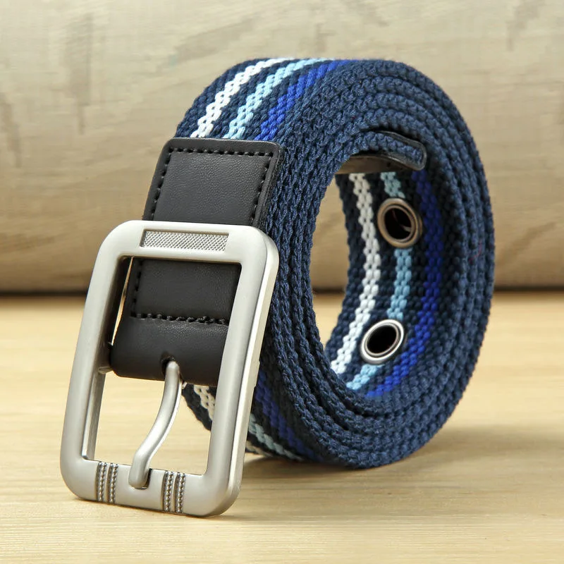 

Casual Men's Belt Second Cow Leather Belts Strap Male Metal Smooth Belt