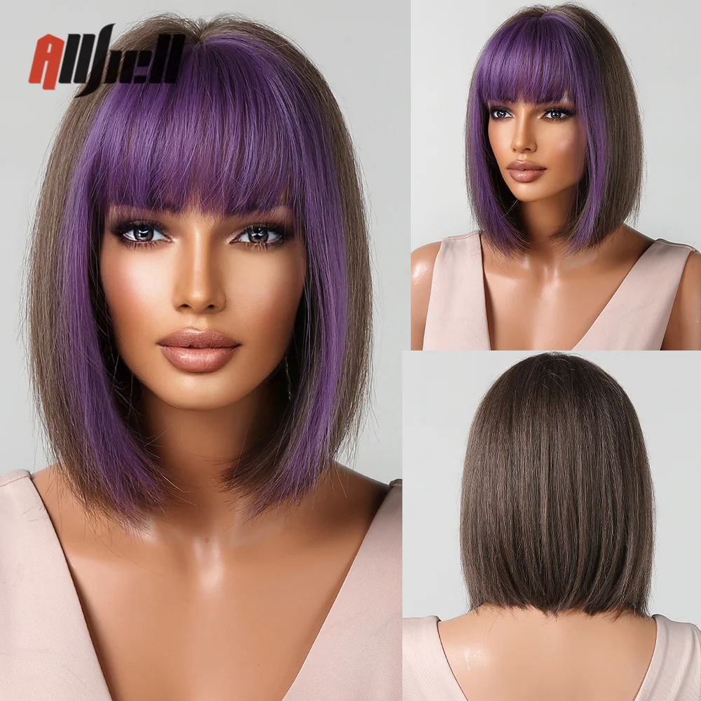 Ed Cosplay Wigs For Black Women Daily Heat Resistant Fibre Hair