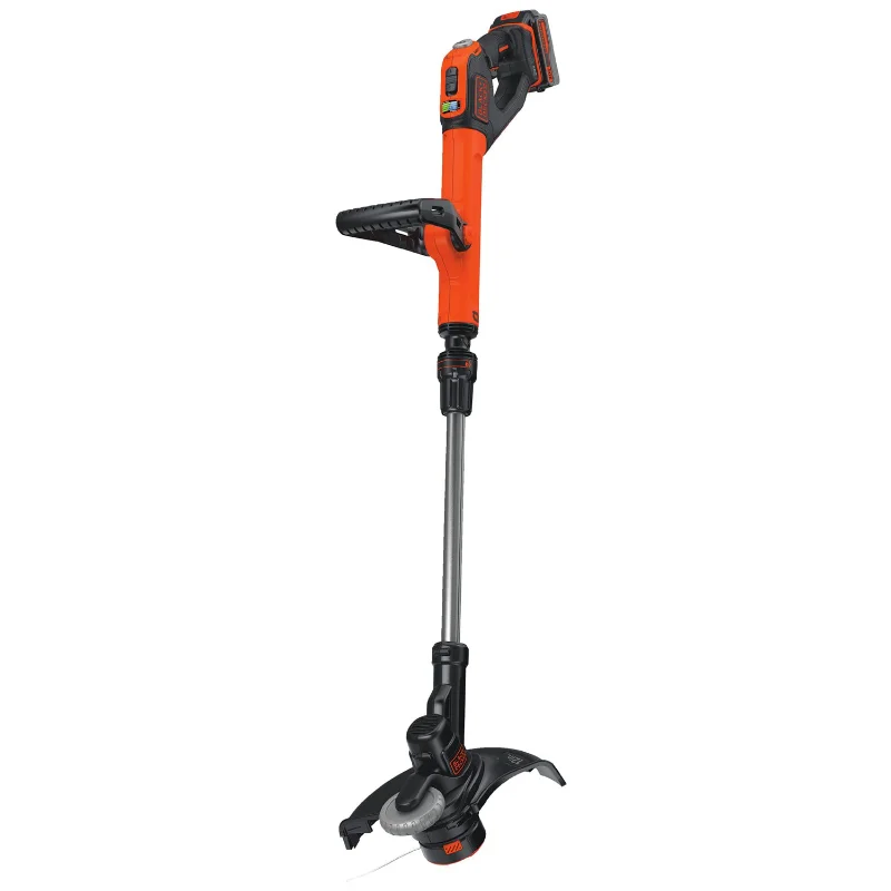 20V MAX Cordless Lithium-Ion EASYFEED 2-Speed 12 In. String Trimmer/Edger Kit Electricity Grass Trimmer