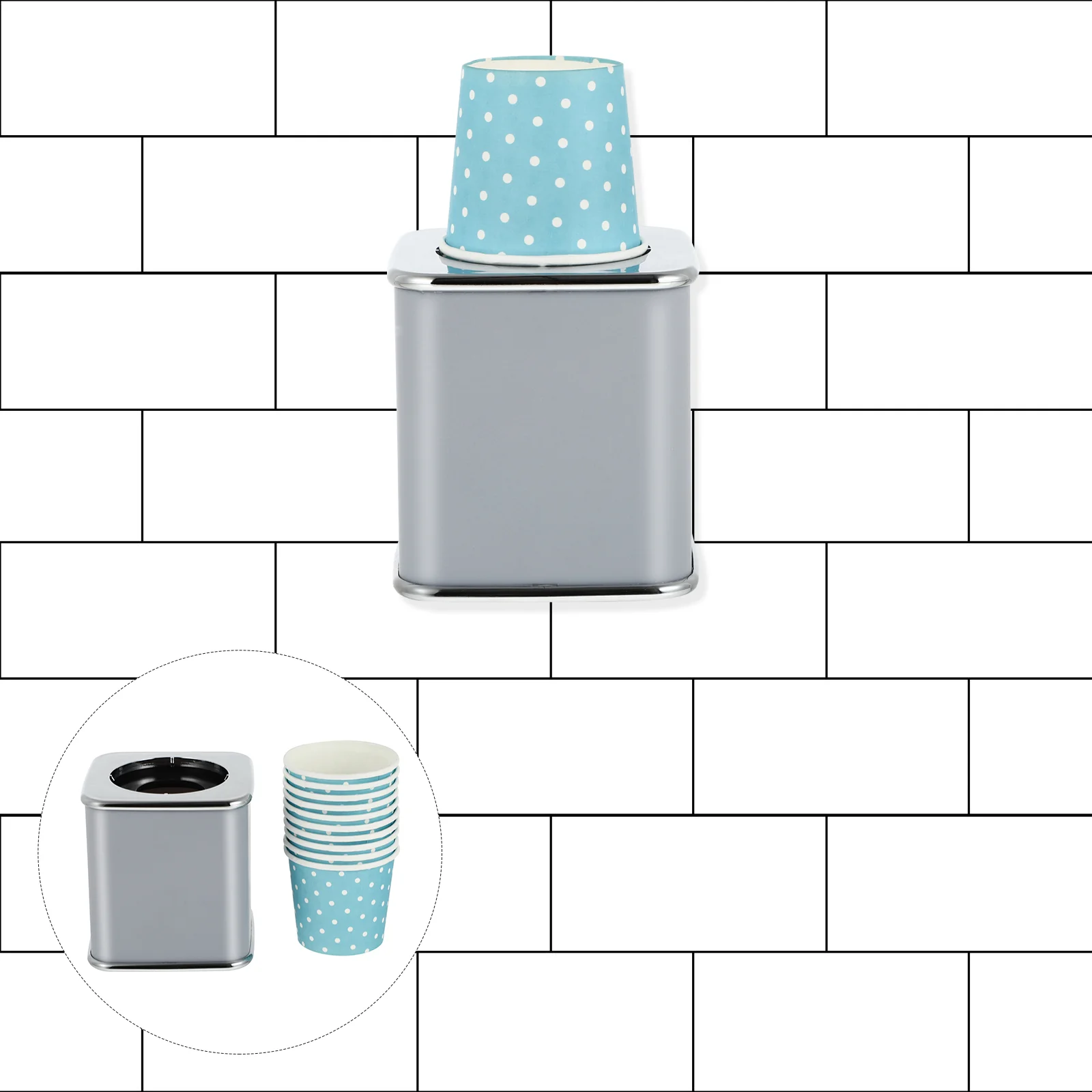 

Cup Dispenser Water Holdertype Wall Cupspaper Holders Mounted Small Coffee Rinsing Storage Disposable Rack Organizer Stand Mug