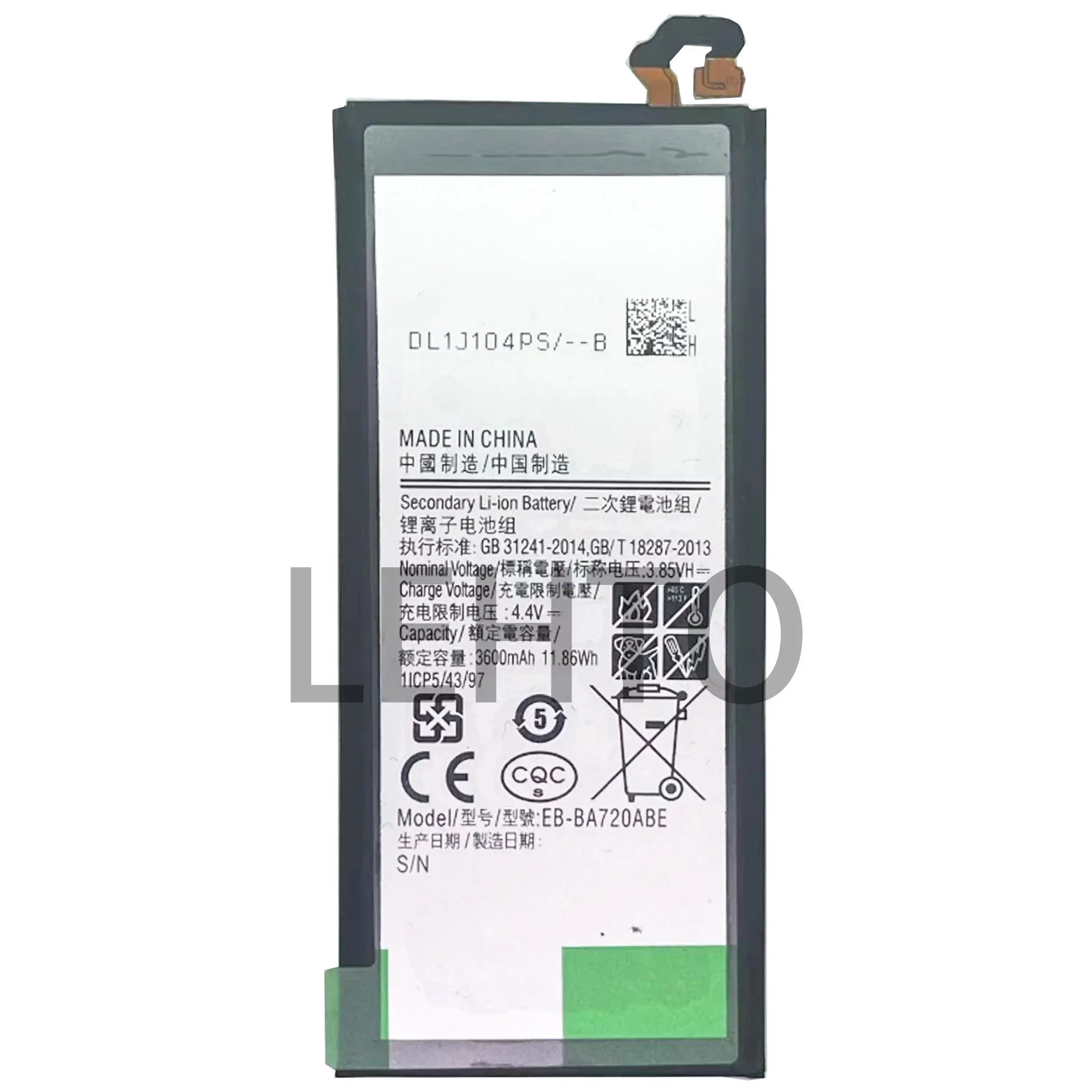 100% аккумулятор EB-BA720ABE 3600 мАч для Samsung Galaxy A7 2017 версия A720 SM-A720 A720F SM-A720S A720F/DS