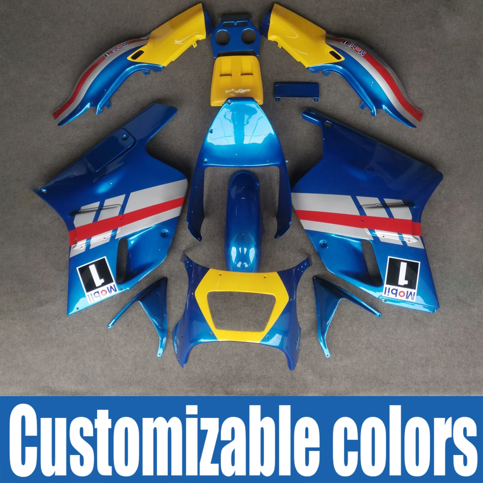 

Fit For YAMAHA 1988 - 1990 TZR250 3MA ABS Motorcycle Accessories Fairing Set Bodywork Panel Kit TZR 250 88 1989 90
