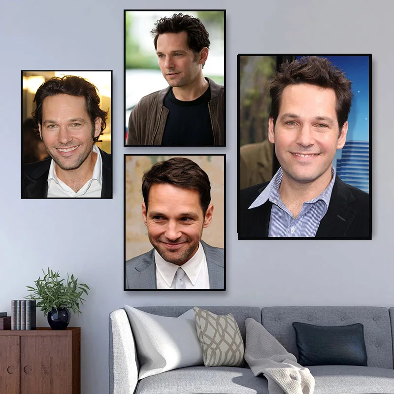 Плакат Paul Rudd, новые красивые принты, высококачественный стильный атласный плакат 40x60 см 50x75 см 60x90 см