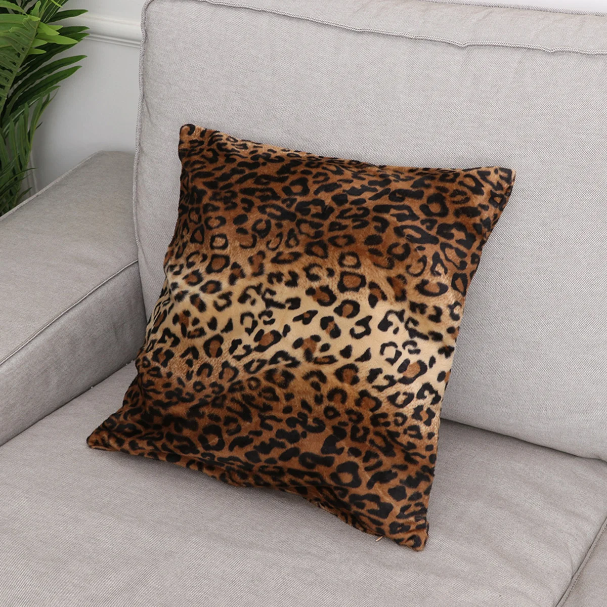 

Pillow Cover Covers Pillows Animal Throw Case Decorative Cushion Sofa Cases Plush Warm Pattern Outdoor Accessory Pillowcase