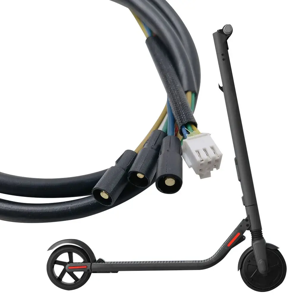 

ES1 ES2 ES4 Electric Scooter Power Cord Electric Bicycle Repair Accessories Motor Cables Motor Wires Connection Line