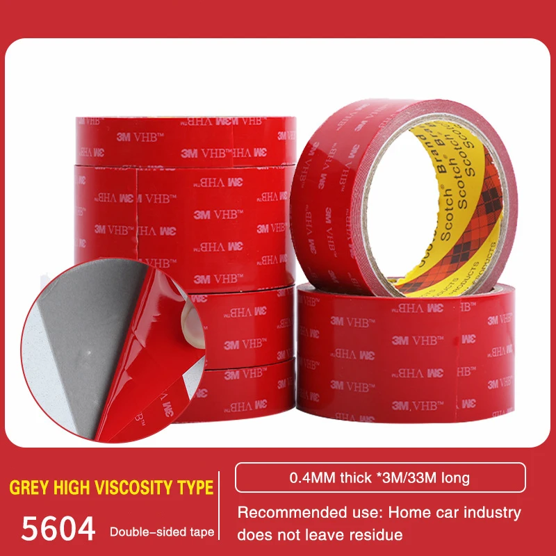

3M Бесследная двусторонняя лента VHB 0,4 мм