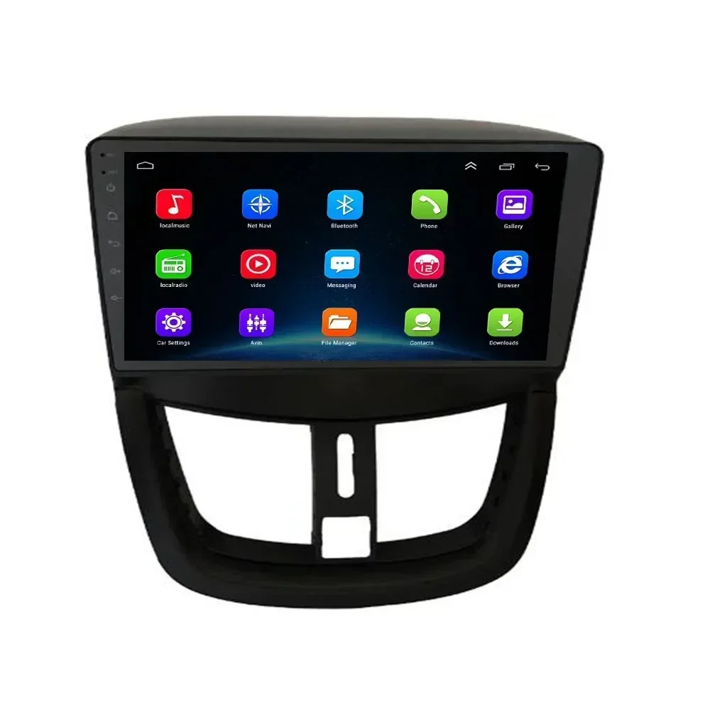 Android 13 2din Stereo autoraido For PEUGEOT 207207CC 2007-2014 Car Multimedia Navigation GPS Carplay Radio DVD