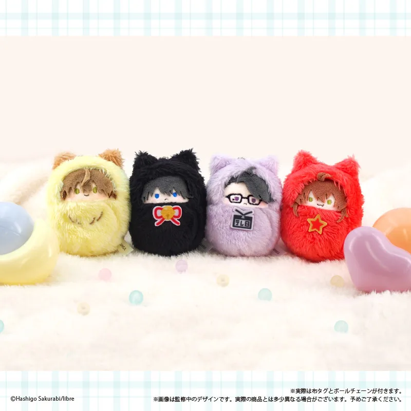 Фото Коллекционные фигурки-сюрпризы Action Collectible: Аниме-персонажи COS Dakaretai Otoko, Jyunta, Azumaya Takato, Saiyo, милые хлопковые подвески, подарки для детей и фанатов №1