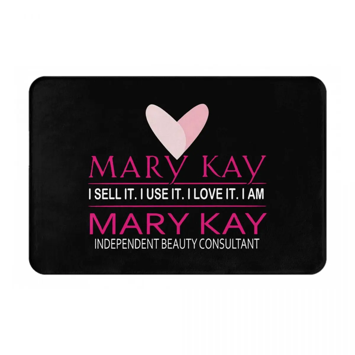 

Mary Kay I sell it I use it I love it vintage bathroom mat rug door mat anime rug pink girl heart decorative floor mat easy care