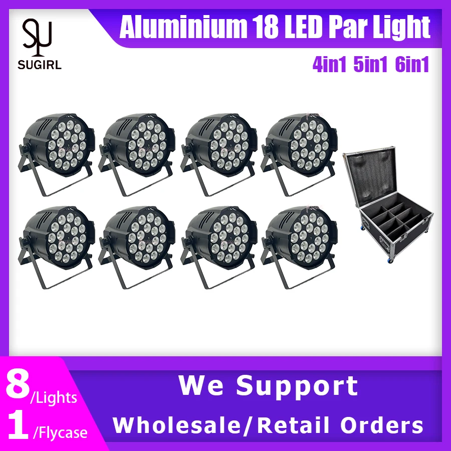 Без налога 8 шт. светодиодный прожектор из алюминиевого сплава с 1 корпусом для