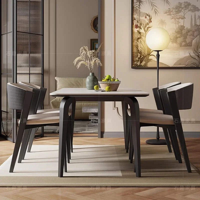 Домашняя мебель обеденный стол современный бар сад гостиная центр стулья наборы