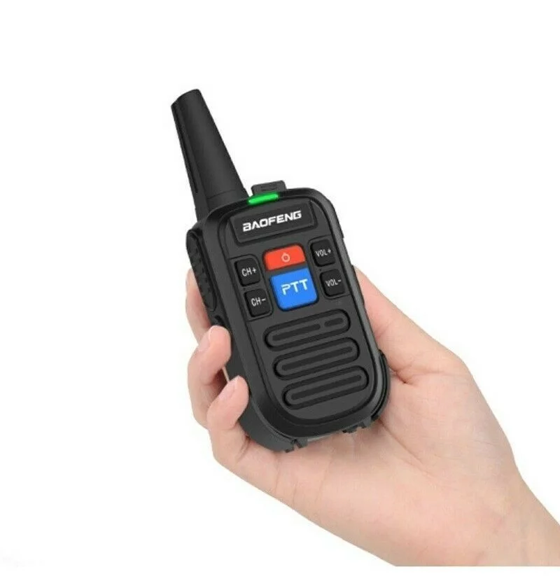 2 PCS Baofeng bf-c50 Mini Walkie Talkie Kids Portable Ham Radio Comunicador UHF PTT Woki Toki Handy Two Way Radio HF Transceiver