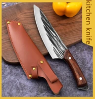 kitchen tools forged boning knife set handmade chef knife professional kitchen knife wooden handle knife cooking tools knife set