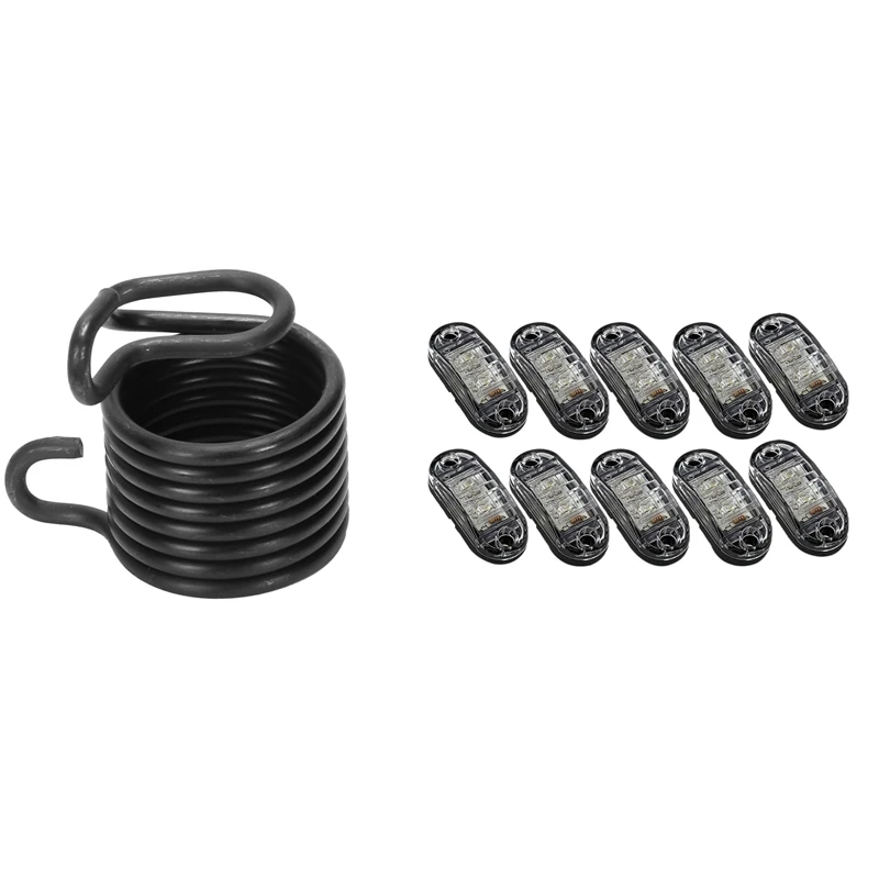 

1 Pcs Air Hammer Retaining Spring & 10 Pcs White LED 2.5Inch 2 Diode Light