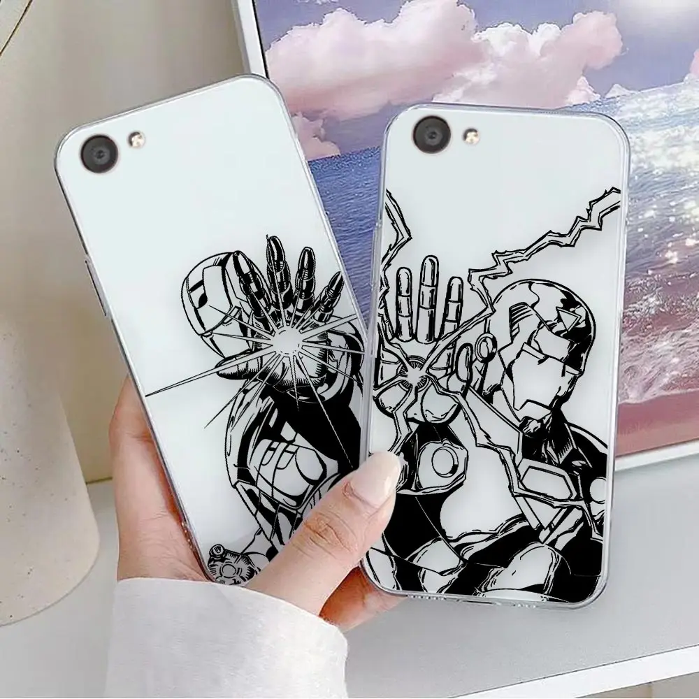 

Marvel Hero Iron Man Comics Clear Case For Xiaomi 12 11 11T 10T LITE POCO M4 M3 X4 X3 F3 PRO NFC GT Redmi 10 10X 10A 9T 9C Cover