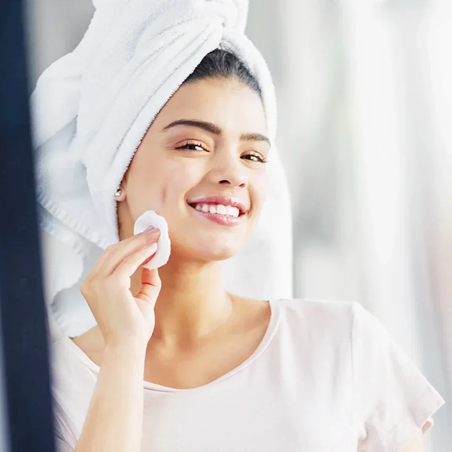 Подушечки для снятия макияжа из бамбукового волокна многоразовые 10 шт. моющиеся