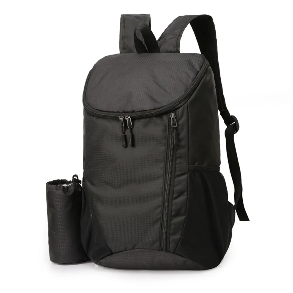 

Backpack Sports Bag Folding Large Capacity Polyester Rucksack Shockproof