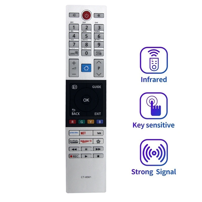 CT-8561 сменный пульт дистанционного управления для TOSHIBA SMART LED TV Remote Control
