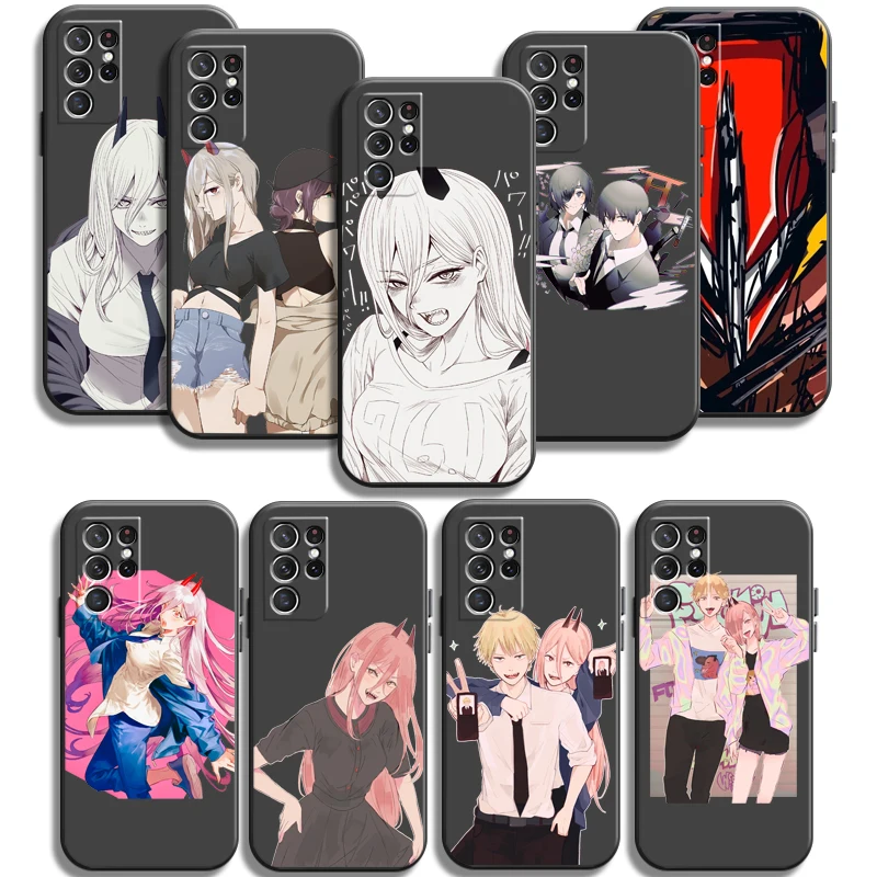 

Chainsaw Man New Phone Cases For Samsung Galaxy A31 A32 A51 A71 A52 A72 4G 5G A11 A21S A20 A22 4G Coque Soft TPU Carcasa Funda