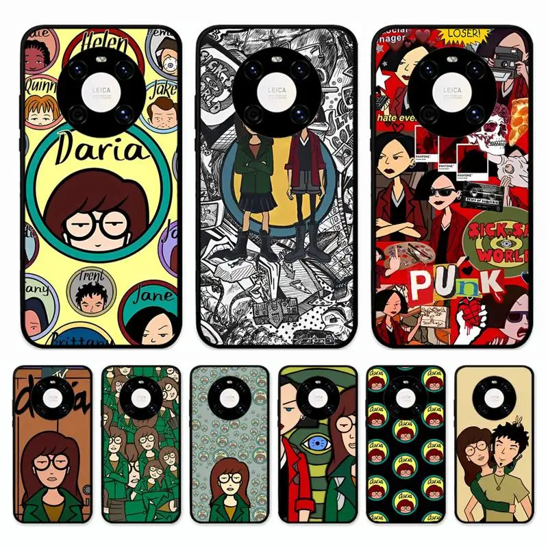 

Anime D-Daria Phone Case for Huawei Mate 20 10 9 40 30 lite pro X Nova 2 3i 7se