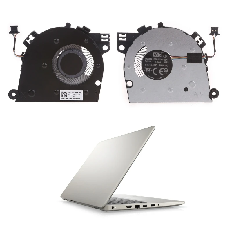 

1PC Laptop Cooling Fan for lenovo S540-15IWL 5F10S13884 5V 0.5A 4Pin 4wires Fan